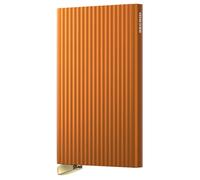 SECRID Cartera PREMIUM CARDPROTECTOR + FLUTED naranja