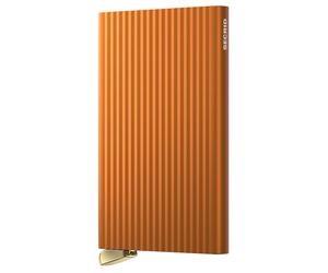 Secrid Cardprotector Fluted - Tarjetero para tarjetas de crédito 6cc 10.2 cm RFID (orange+)