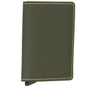 Secrid Cartera Delgada Mate, Verde y Lima, Talla única, Moderno