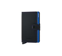 SECRID Cartera - Miniwallet Matte black & blue negro