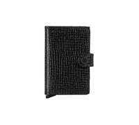 Secrid Miniwallet Cartera Bloqueo RFID Piel natural 6 cm negro