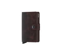 SECRID Billetera - Miniwallet Vintage Mini Chocolate marrón