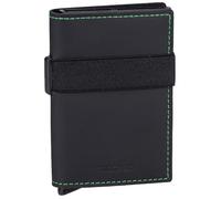 Secrid Cartera para hombre y mujer, tamaño único, Negro y verde, Einheitsgröße, Monederos pequeños
