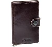 Secrid Cartera Premium Miniwallet Dusk, marrón oscuro, talla única, Monedero pequeño