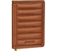 Secrid Cartera premium Slimwallet Emboss Lines, coñac, Talla única