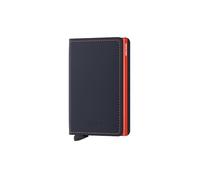 SECRID Cartera - Slimwallet Matte night blue-orange azul oscuro