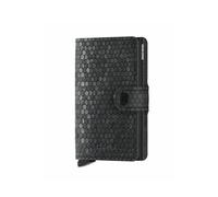 Secrid - Cartera unisex para adultos MC Lipstick negro con cremallera, Negro