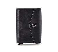 Secrid Enveloppe Cartera Bloqueo RFID Piel natural 10 cm negro