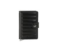 SECRID Geldbörse - Miniwallet Premium Emboss Lines black negro