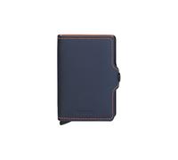 SECRID Geldbörse - Twinwallet Matte night blue-orange azul