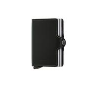 Secrid – Cartera de hombre Twinwallet Original – Piel RFID con broche – Negro