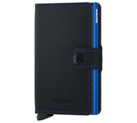 Secrid Matte Miniwallet - Cartera RFID 6.5 cm (black-blue)