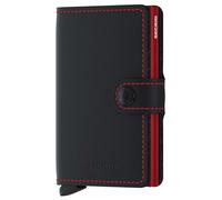 Secrid Matte Miniwallet - Cartera RFID 6.5 cm (black-red)