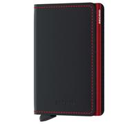 Secrid Matte Slimwallet - Cartera RFID 6.8 cm (black-red)