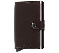 Secrid Miniwallet Dark Brown Talla Única Unisex Adultos