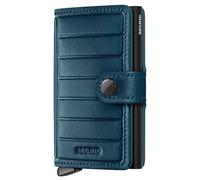 Secrid Miniwallet Emboss Lines - Cartera para tarjetas de crédito 6cc 10.2 cm RFID (teal+)