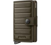 Secrid Miniwallet Tarjetero Bloqueo RFID Piel natural 6.5 cm marrón