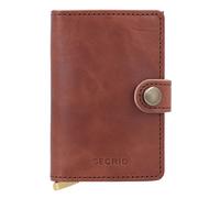 Secrid Miniwallet Estuche para tarjetas de crédito Protección RFID Piel 7 cm marrón