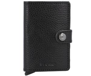 Secrid Miniwallet Funda vegetal para tarjetas de crédito Piel RFID 6,5 cm negro