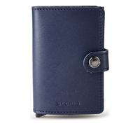 Secrid Miniwallet Original Funda para tarjetas de crédito Cartera de piel RFID 6,5 cm azul