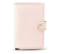 Secrid Miniwallet Original Funda para tarjetas de crédito Cartera de piel RFID 6,5 cm rosa