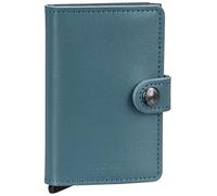 Secrid Miniwallet Original Funda para tarjetas de crédito Cartera de piel RFID 6,5 cm azul