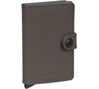Secrid MINIWALLET SECRID Matte Truffle Brown Cuero Unisex Adultos Billetera