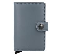 Secrid Miniwallet Tarjetero Bloqueo RFID Piel natural 6.5 cm azul