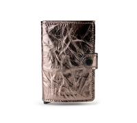 Secrid Miniwallet Tarjetero Bloqueo RFID Piel natural 6.5 cm bronce