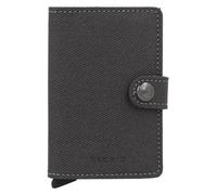 Secrid Miniwallet Twist Funda para tarjetas de crédito RFID Piel 6,5 cm gris