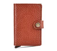 Secrid Miniwallet Tarjetero Bloqueo RFID Piel natural 6.5 cm marrón