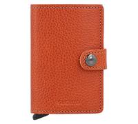 Secrid Miniwallet Tarjetero Bloqueo RFID Piel natural 6.5 cm marrón