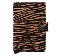 Secrid Miniwallet Tarjetero Bloqueo RFID Piel natural 6.5 cm marrón