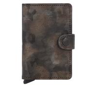 Secrid Miniwallet Tarjetero Bloqueo RFID Piel natural 6.5 cm multicolor