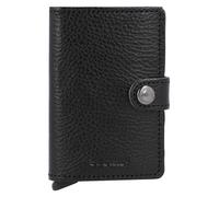 Secrid Miniwallet Tarjetero Bloqueo RFID Piel natural 6.5 cm negro