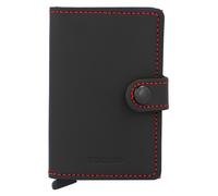 Secrid Miniwallet Tarjetero Bloqueo RFID Piel natural 6.5 cm negro