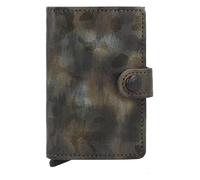 Secrid Miniwallet Tarjetero Bloqueo RFID Piel natural 6.5 cm verde