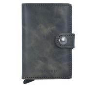 Secrid Miniwallet Tarjetero Bloqueo RFID Piel natural 6.5 cm verde oliva