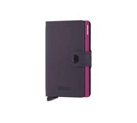 Secrid Miniwallet - Tarjetero Unisex, Morado Oscuro Fucsia, 10,2 x 6,5 x 2,1 cm, Clásico