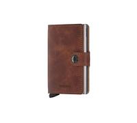 Secrid Miniwalletvintage_sml, Porte Cartes Hombre, Marrón, 6-12 Meses