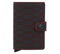 Secrid Minwallet Fuel Estuche para tarjetas de crédito de cuero RFID 6 cm negro