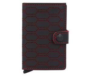 Secrid Minwallet Tarjetero Bloqueo RFID Piel natural 6 cm negro