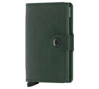 Secrid Miniwallet Original – Cartera piel RFID 6,5 cm Verde oscuro Talla Única Unisex