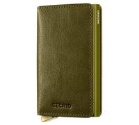 Secrid Premium Basco Slimwallet - Cartera RFID 6.5 cm (olive+)