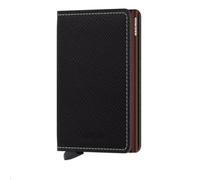 Secrid Slimwallet Saffiano Tarjetero RFID Piel 7 cm marrón