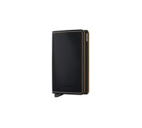 Secrid Slimwallet - Cartera mate, Negro , 10,2 cm x 6,3 cm x 0,8 cm, Moderno