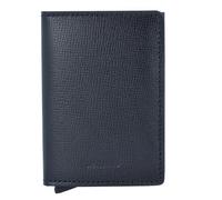 Secrid Slimwallet Crisple Funda para tarjetas de crédito Cartera de piel RFID 6,5 cm negro