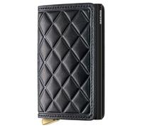 Secrid Slimwallet Emboss Diamond - Tarjetero 6cc 10.2 cm RFID (black+)