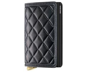 Secrid Slimwallet Emboss Diamond - Tarjetero 6cc 10.2 cm RFID (black+)