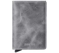 Secrid Slimwallet Grey-Black Talla Única Unisex Adultos